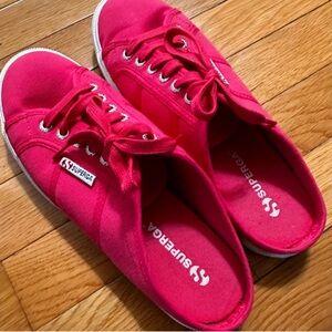 Superga sneakers hot pink